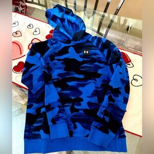 Under Armour Blue Camo Hoodie